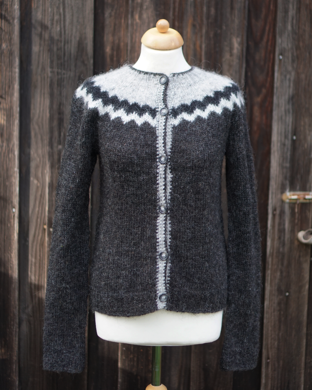 Iceland Knit Jacket - antracite