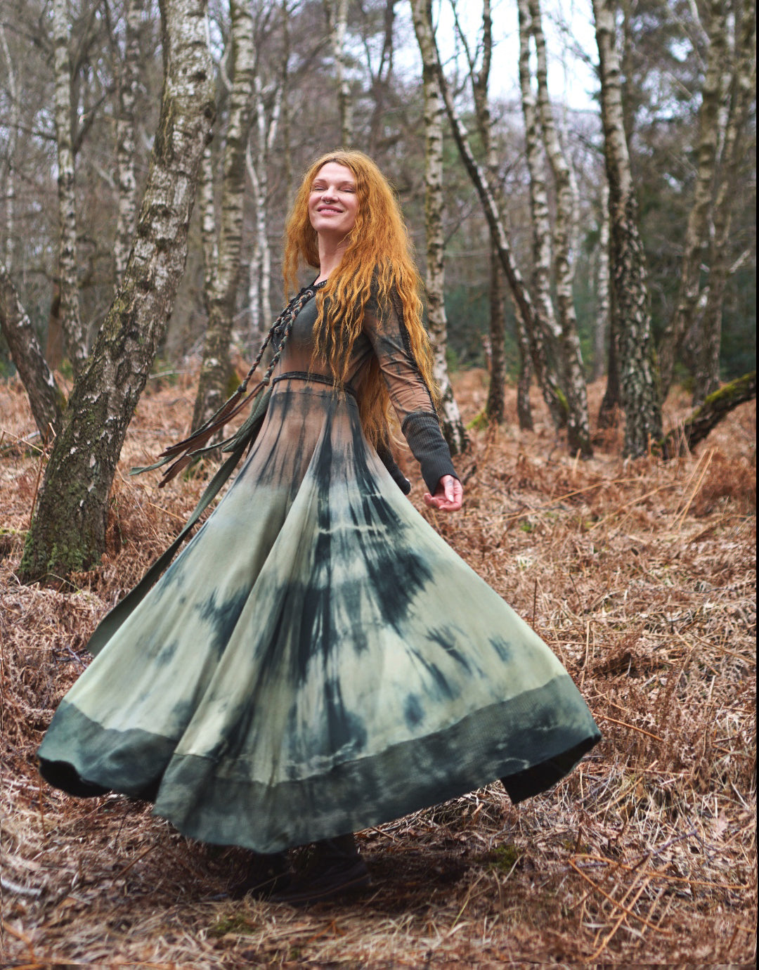 Ella  Maxi Dress  Special Edition - Black Soil / Jade
