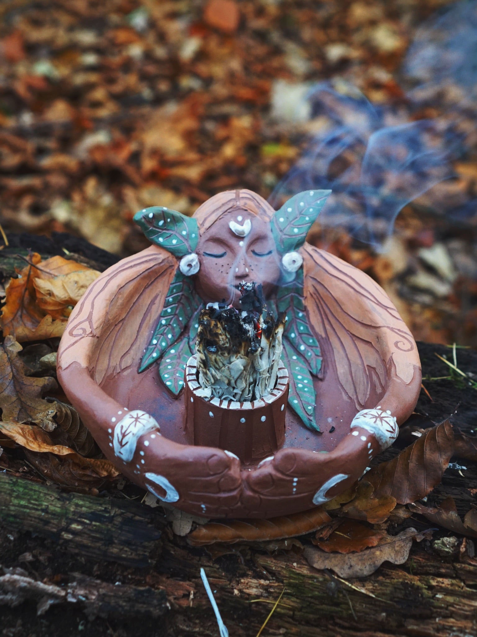 Mother Earth Smudge Holder