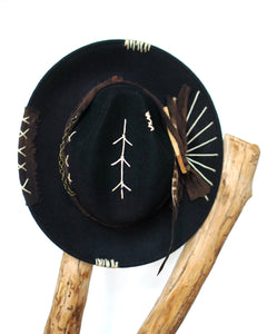 Shamanic Energy Flow Hat - Black