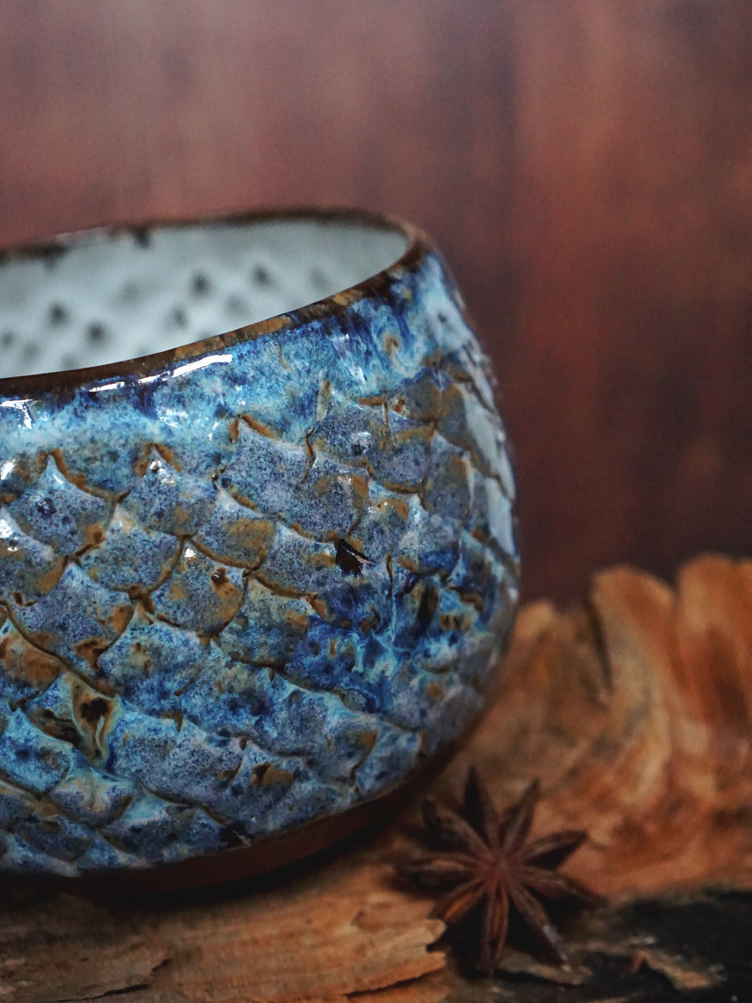 Magic Dragon Mug  - Blue Turquoise