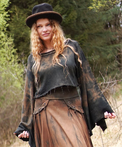 Magic Knit Tunic - Black Soil