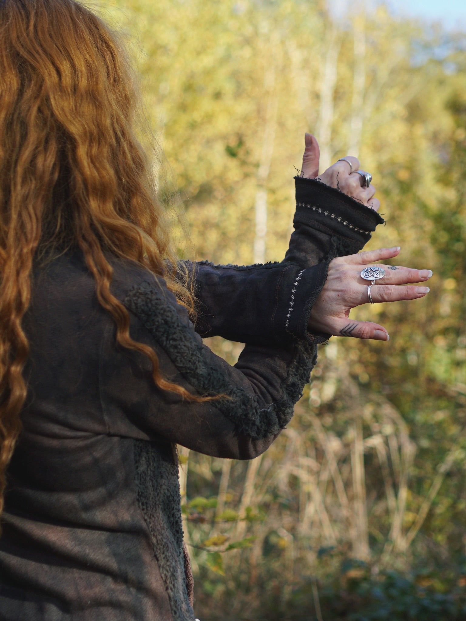 Hemp Long Hoodie - Black Soil