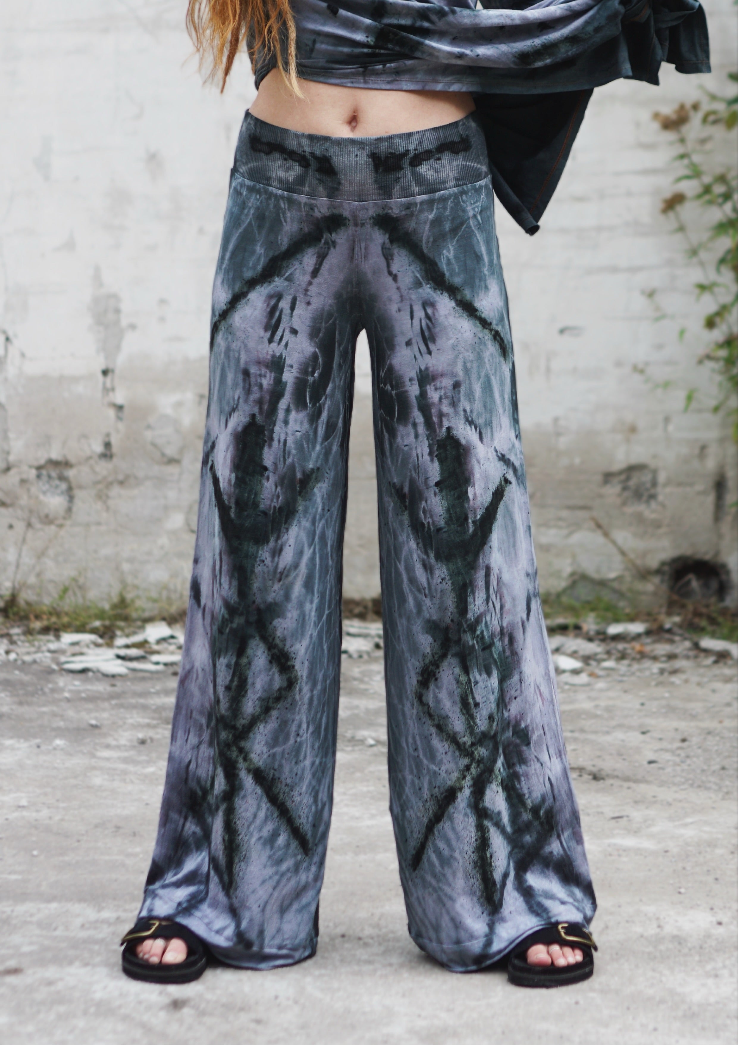 Natural Habitat Comfy Pant  -  Grey Black