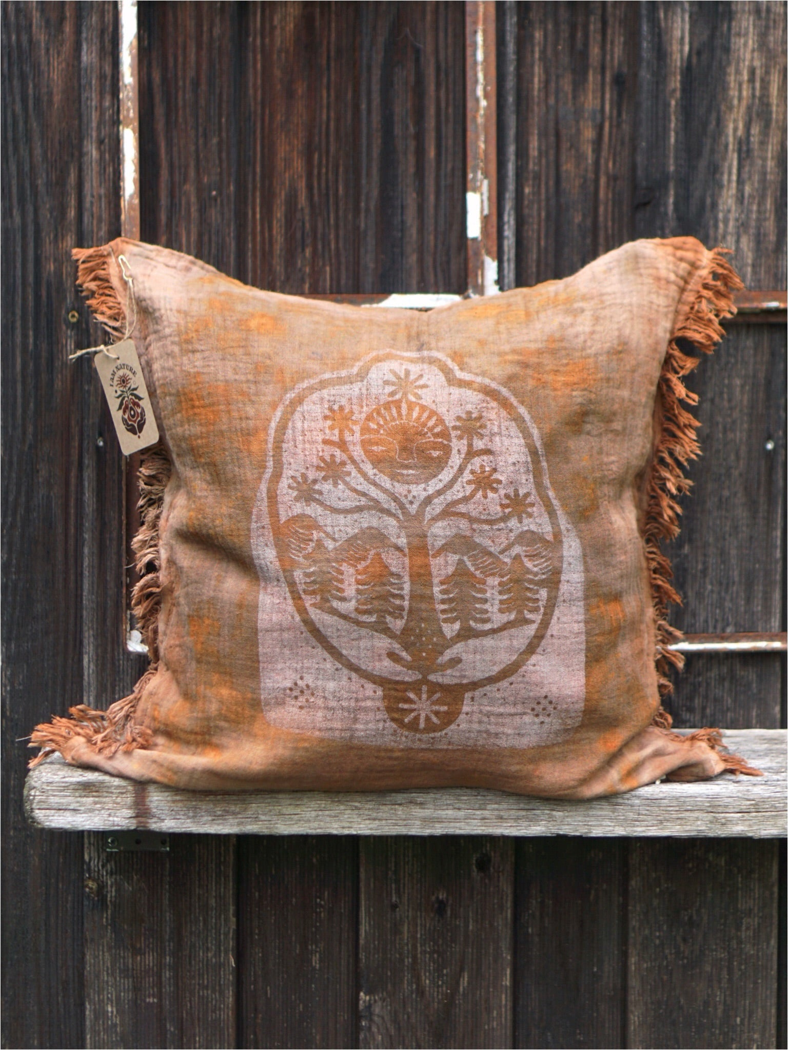 Cushion Cover MOONLIT - Copper Flakes Clay