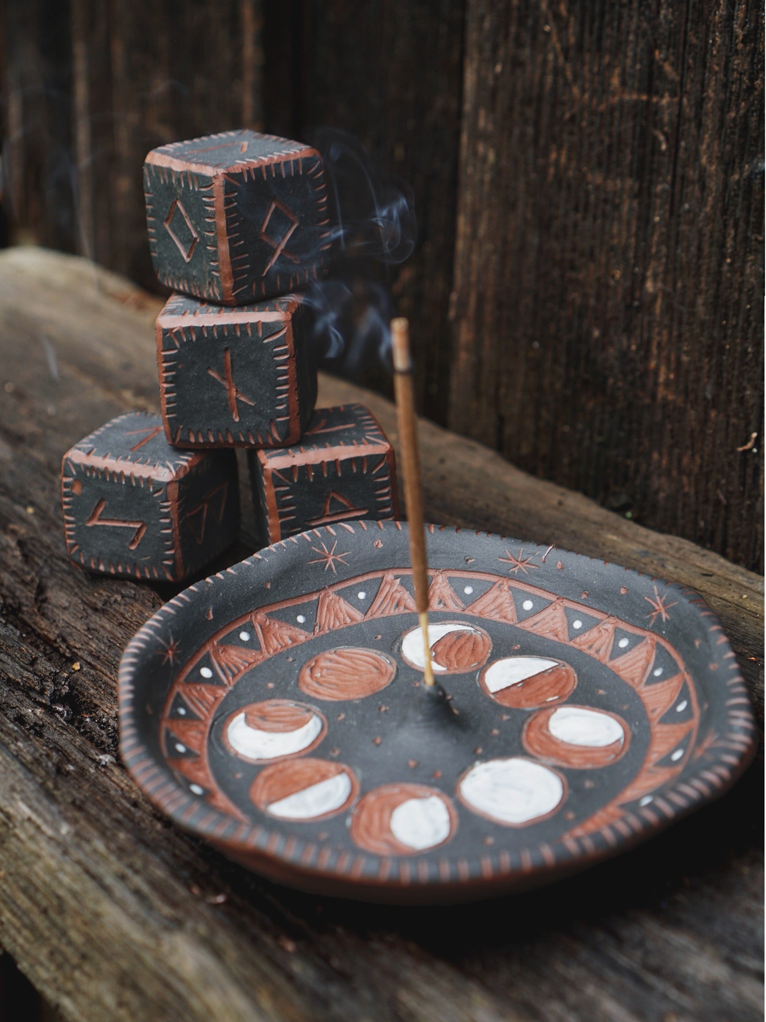 Incense Burner - Moonphase