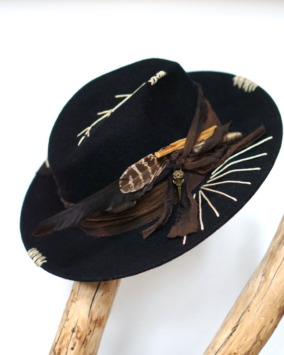 Shamanic Energy Flow Hat - Black