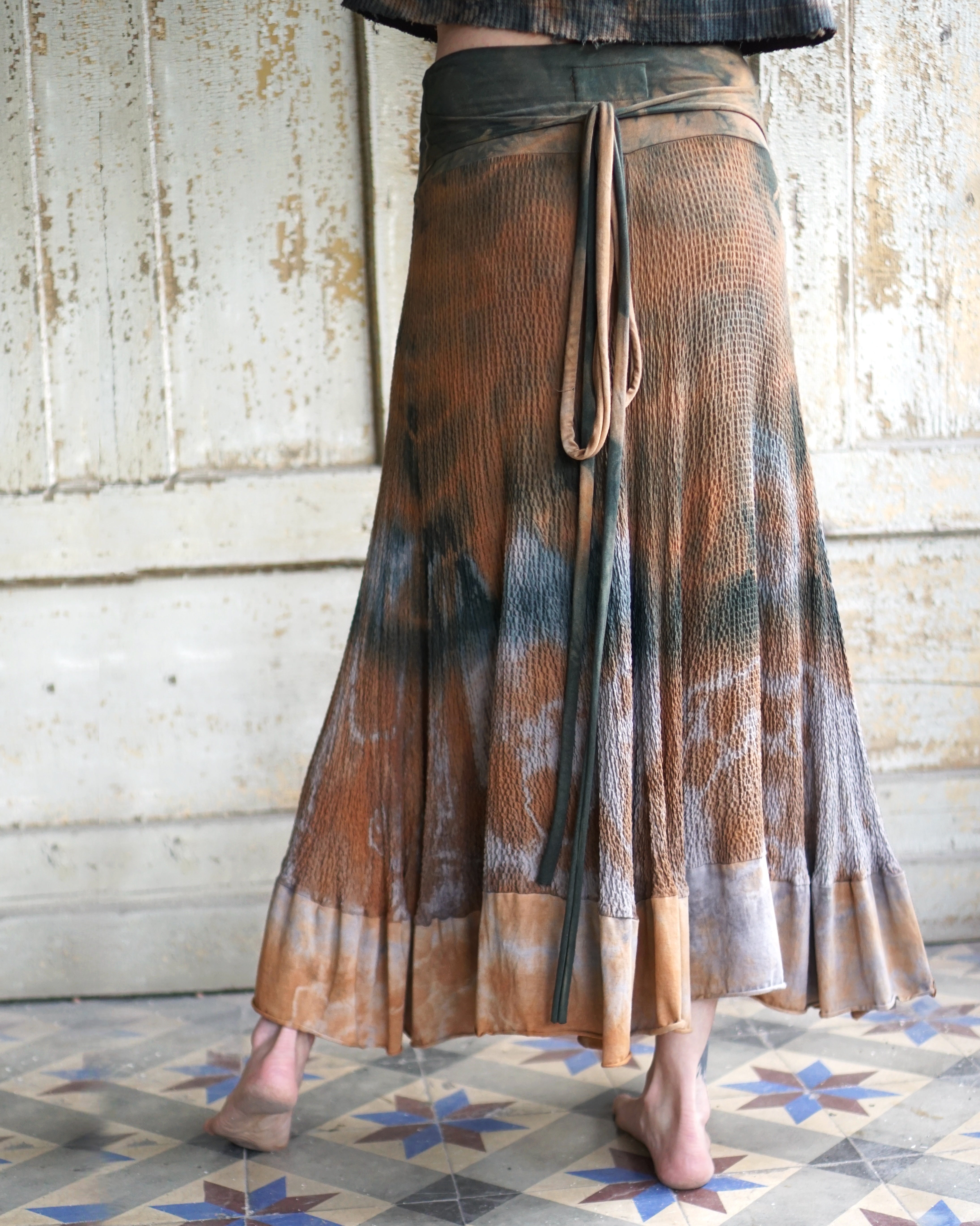 Ella Maxi Dance Skirt - Forest Soil