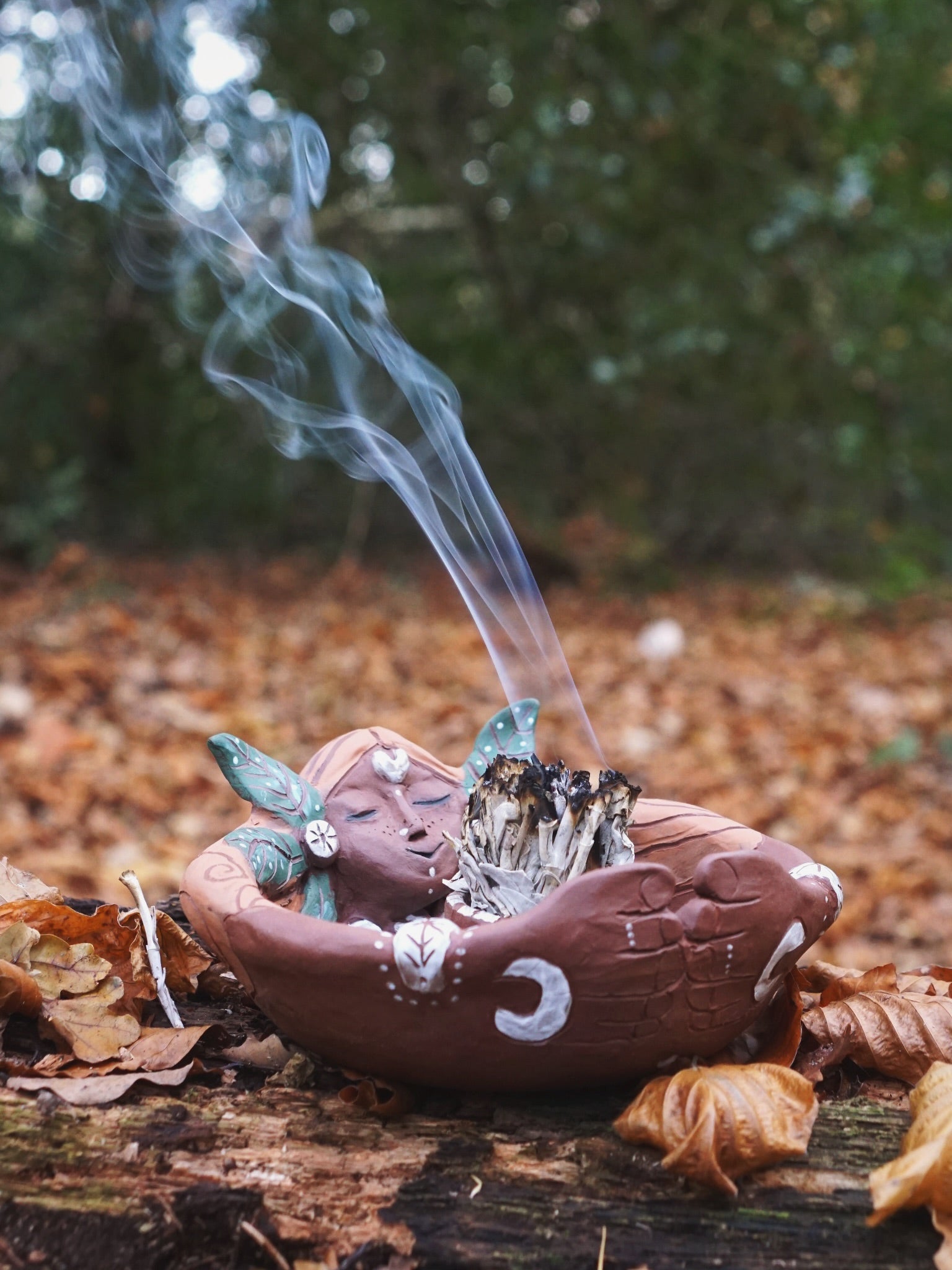 Mother Earth Smudge Holder