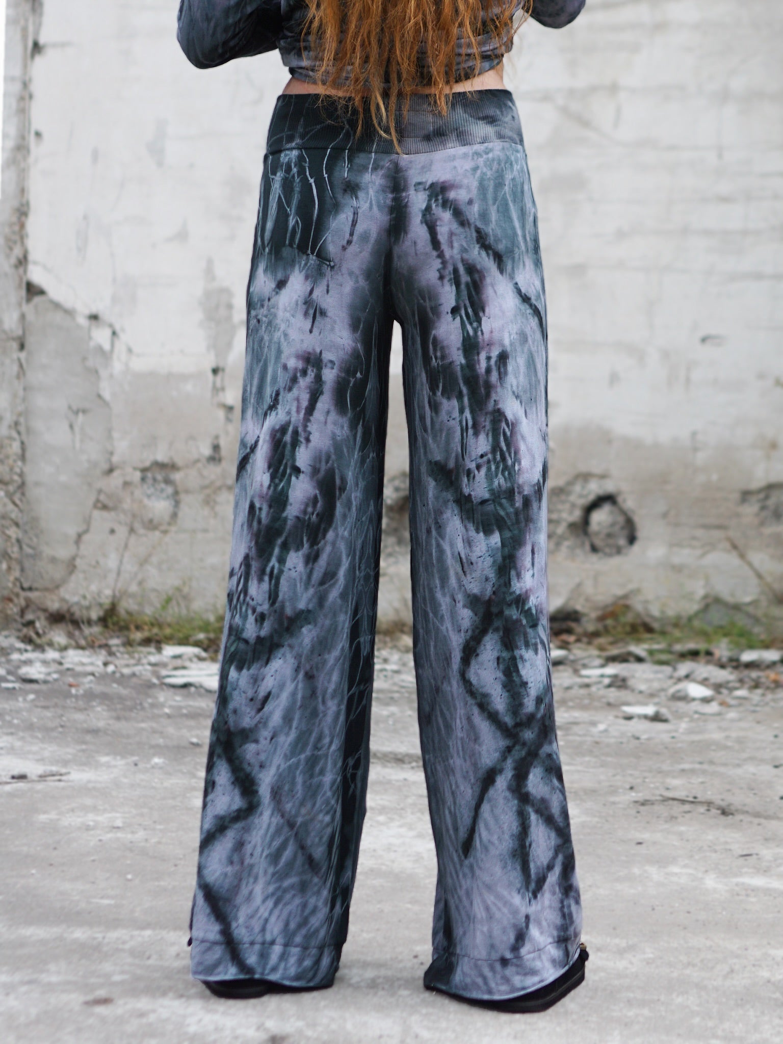 Natural Habitat Comfy Pant  -  Grey Black