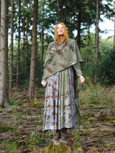 Natural Habitat Poncho - Mineral Copper Flakes
