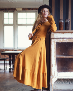 Folkloric Maxi Dress - Amber