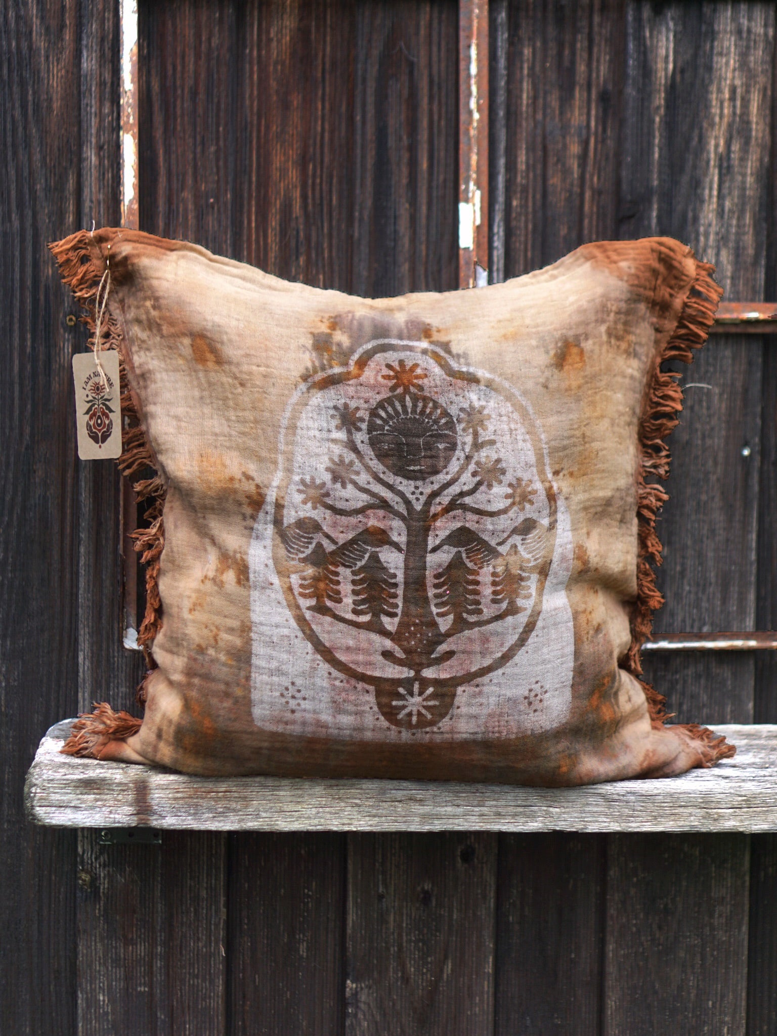 Cushion Cover MOONLIT - Copper Flakes Clay