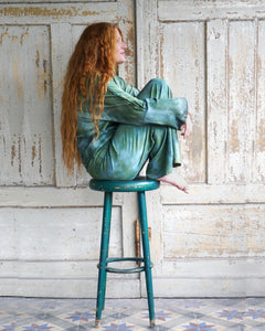 Cozy Oversize Top  - Sea Green