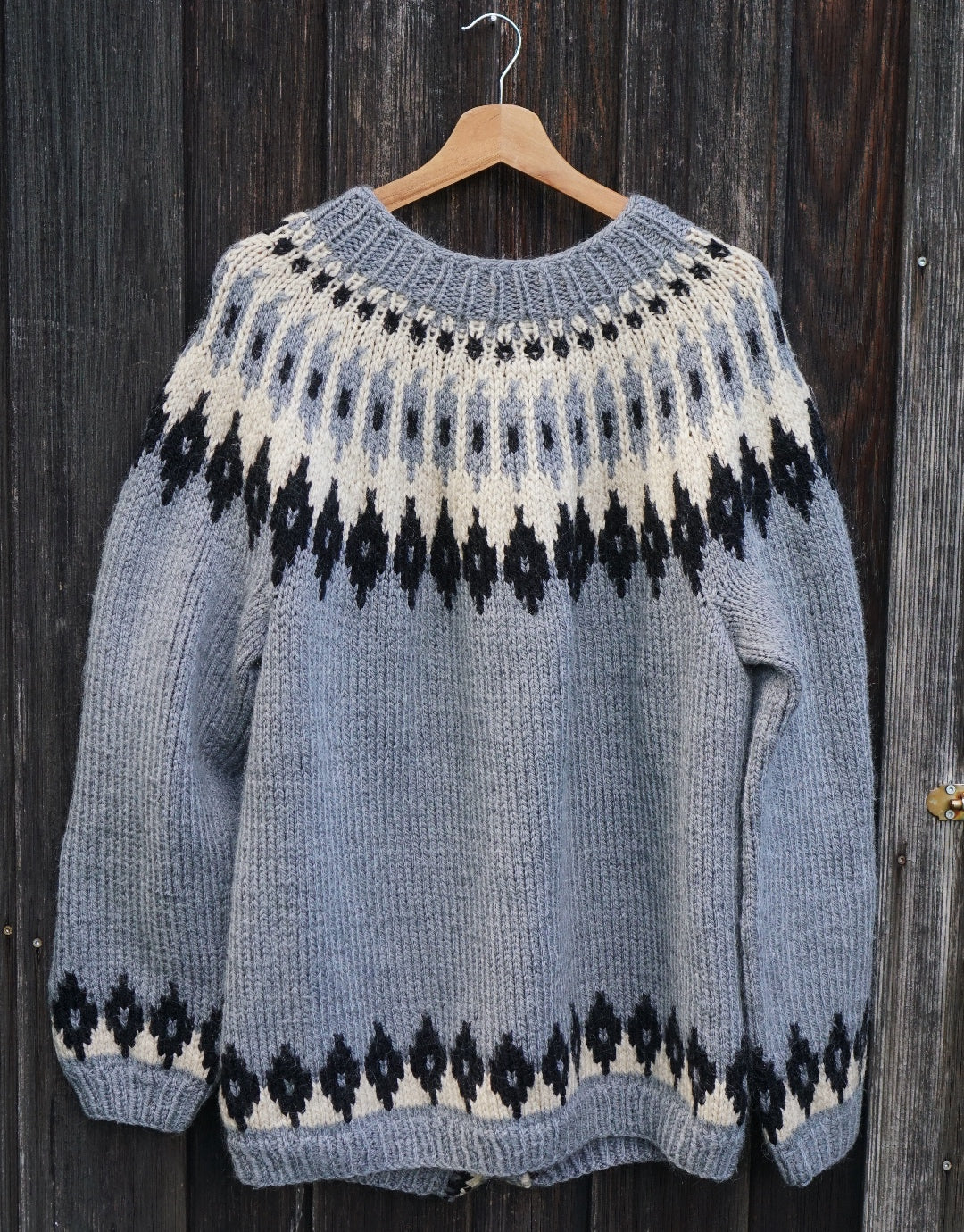 Iceland Knit Cardigan - Grey