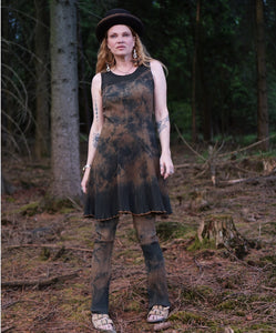 Ribbed Dress - Black Soil