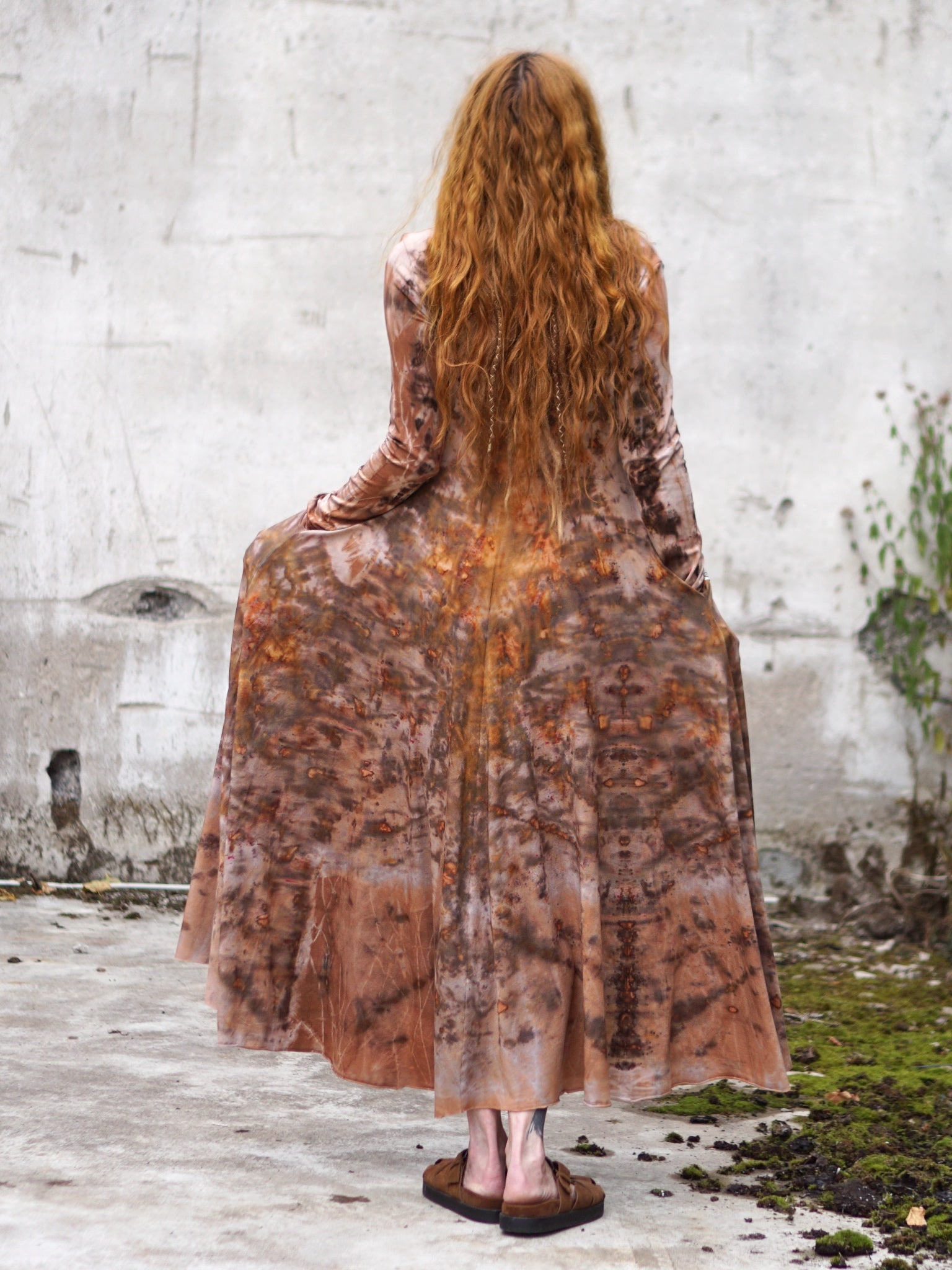 Natural Habitat Cozy Maxi Dress - Copper Flakes Clay