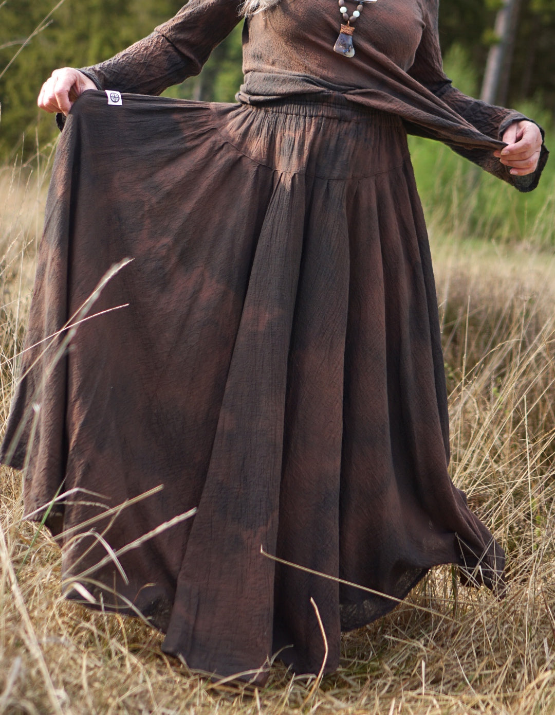 Maxi Skirt MTO - Black Soil  (Sample Picture)