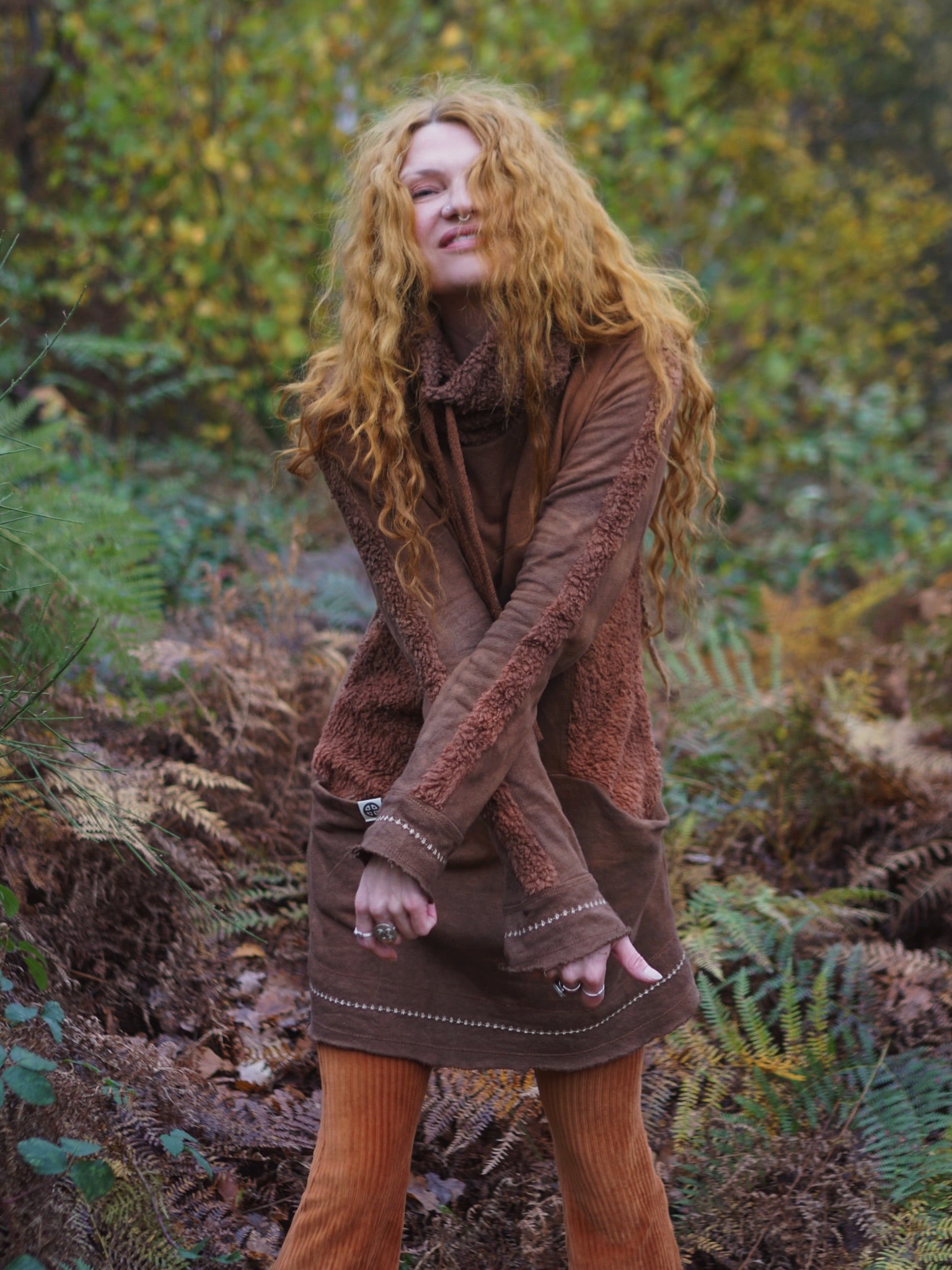 Hemp Long Sweatshirt - Wild Fox