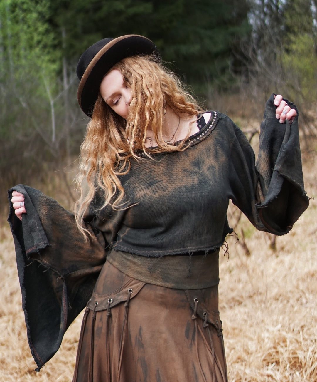 Magic Knit Tunic - Black Soil