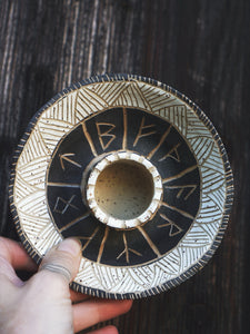 Smudge Holder - Runes