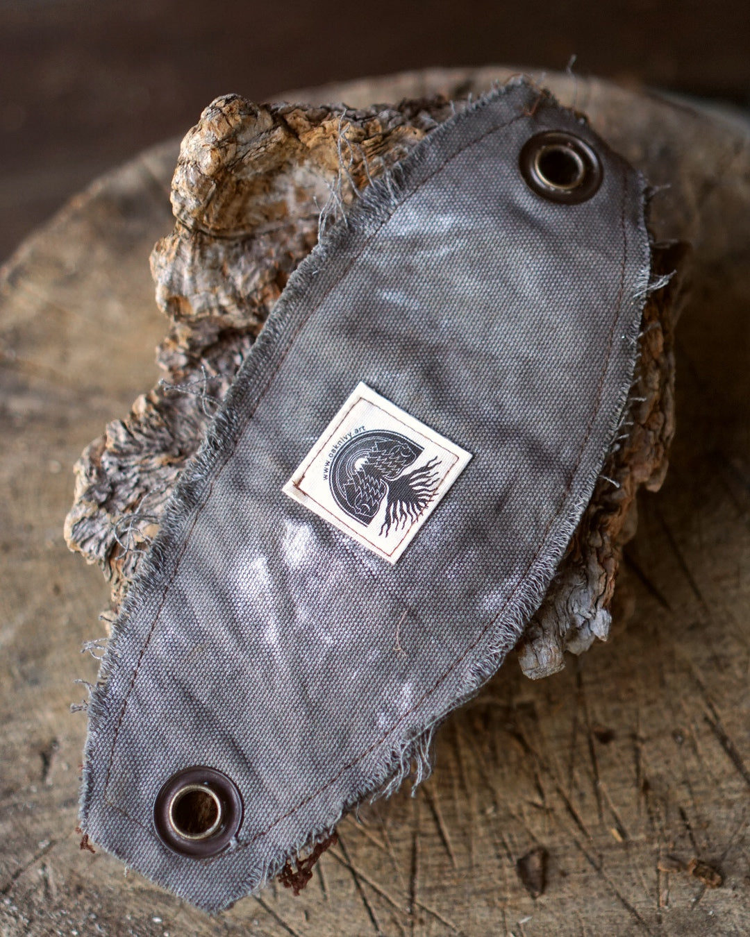 Belt Buckle - Grey / Rust