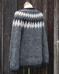 Iceland Knit Sweater -  Anthracite