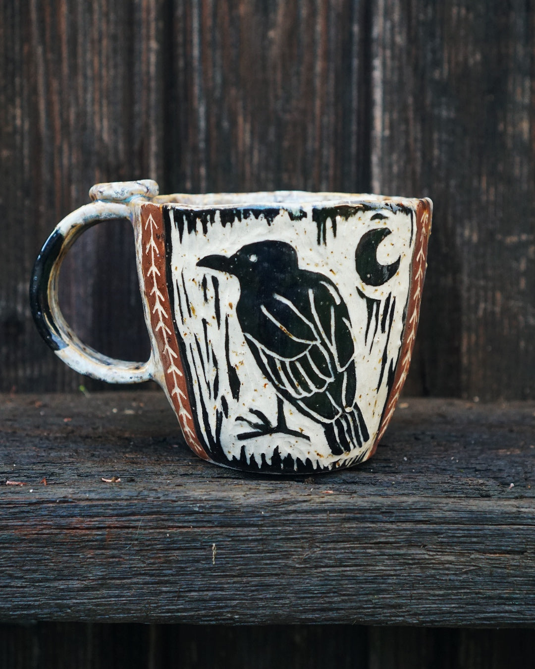 Big Raven Mug