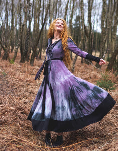Ella  Maxi Dress  Special Edition - Purple/Black