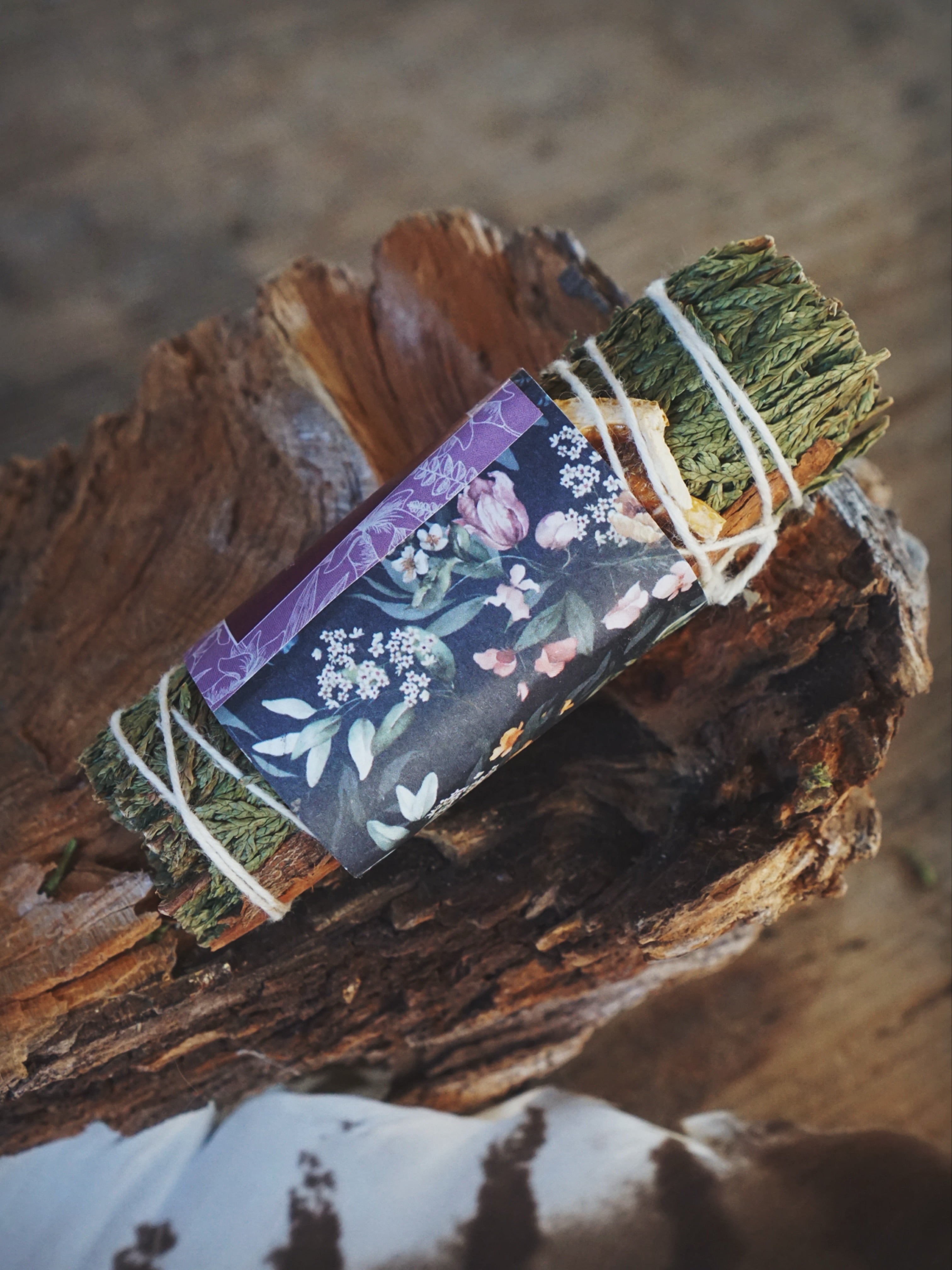 SEELENWÄRMER Smudge Zeder Orange Zimt