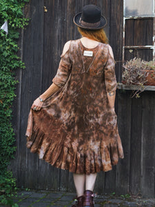Natural Habitat Summer Dress -  Copper Flakes Clay