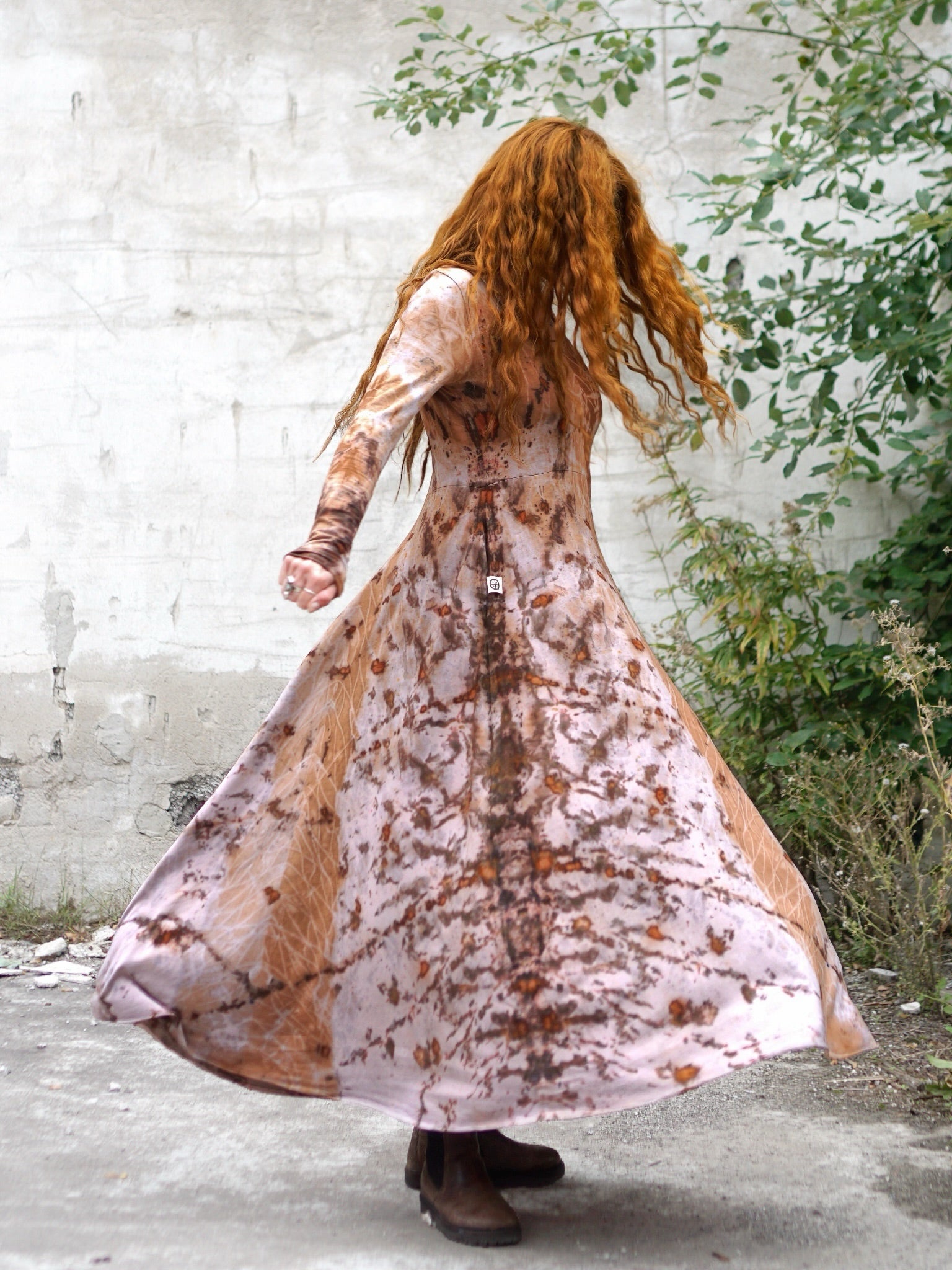 Natural Habitat Cozy Maxi Dress - Copper Flakes Clay