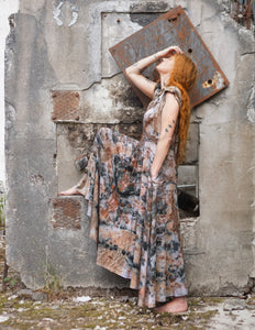 Natural Habitat Cozy Maxi Dress - Earth Treasure  / Copper Flakes