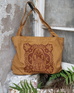 Tote Bag Keeper of the Forest - Honey / Rust