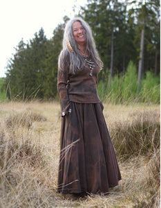 Maxi Skirt MTO - Black Soil  (Sample Picture)
