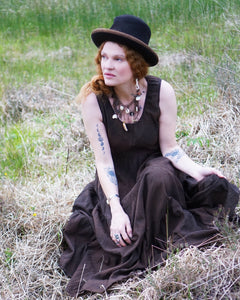 Maxi Dress - Black Soil