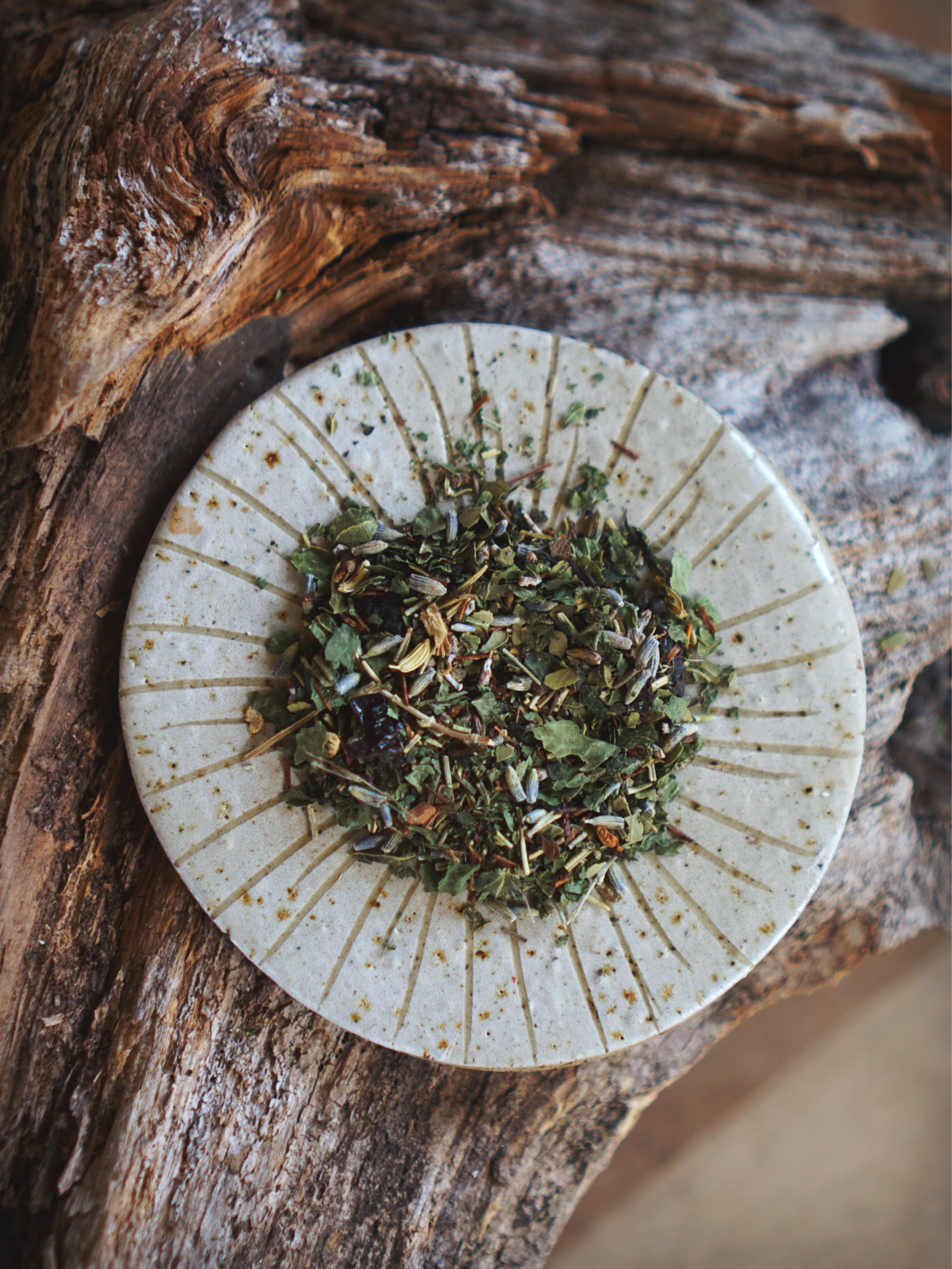 DER BLUMENSTRAUẞ DER DRUIDEN Ritual Kräutertee  REINIGUNG