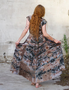 Natural Habitat Cozy Maxi Dress - Earth Treasure  / Copper Flakes