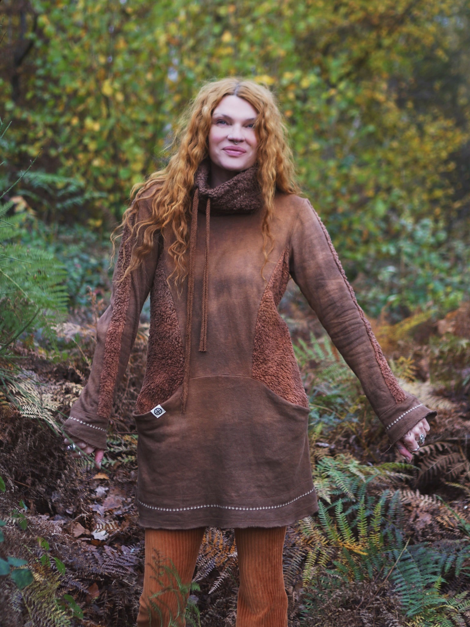 Hemp Long Sweatshirt - Wild Fox