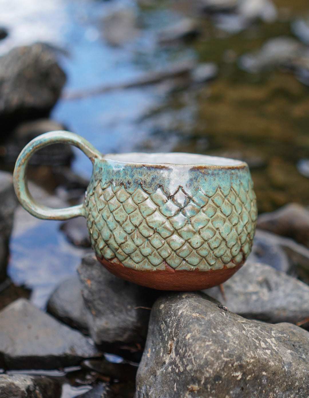 Magic Dragon Mug -Mint