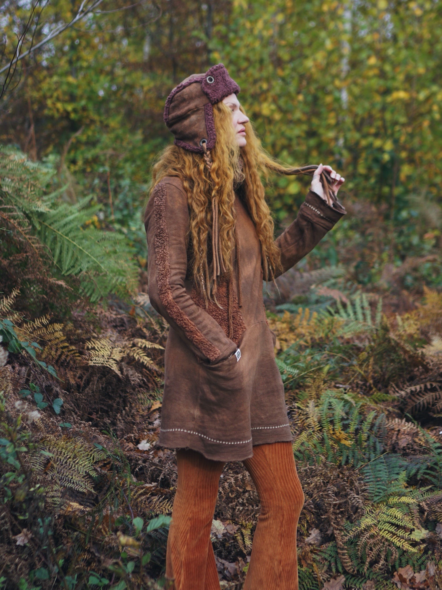 Hemp Long Sweatshirt - Wild Fox