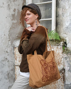 Tote Bag Keeper of the Forest - Honey / Rust