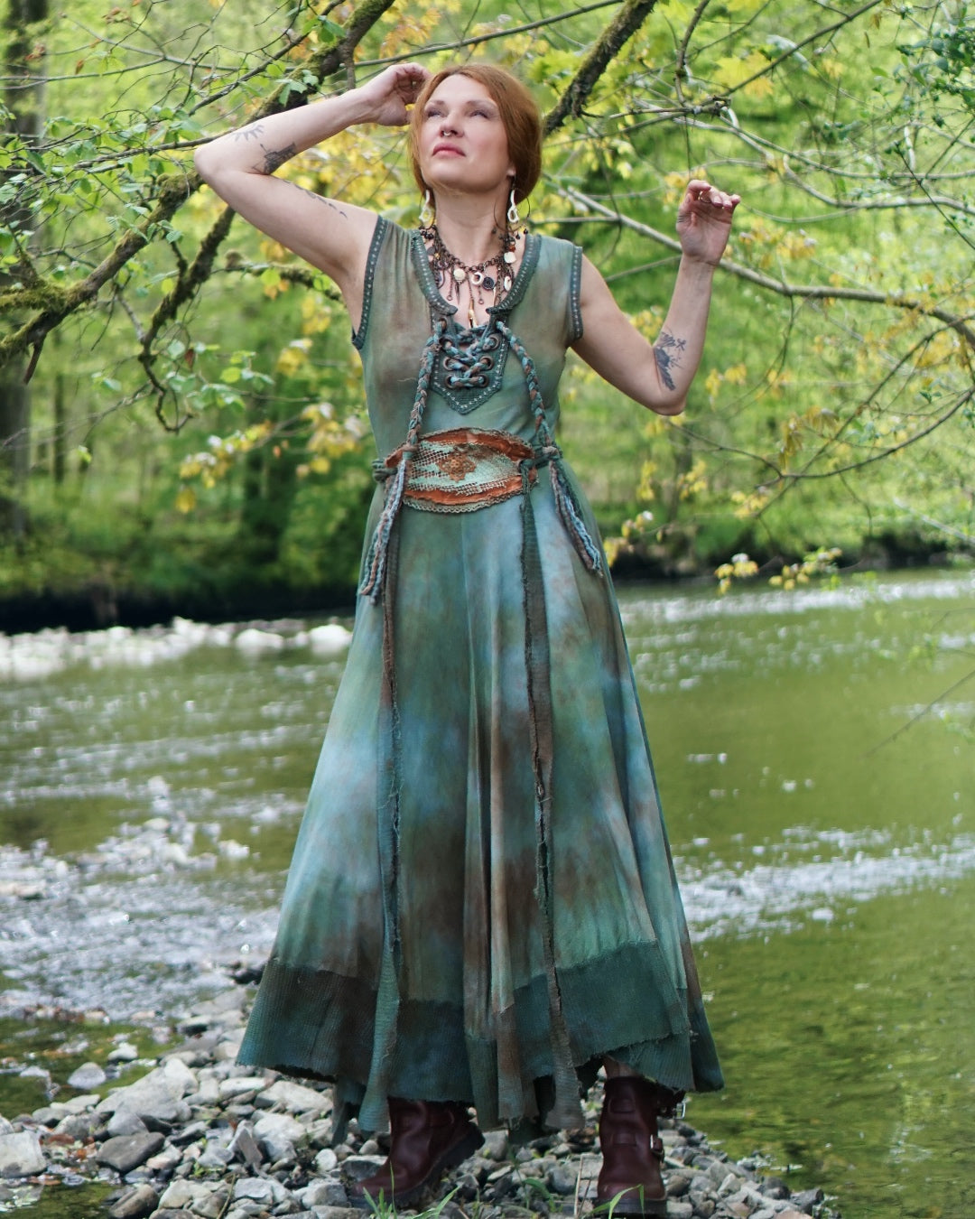 Ella  Maxi Dress -  Forest Whispering