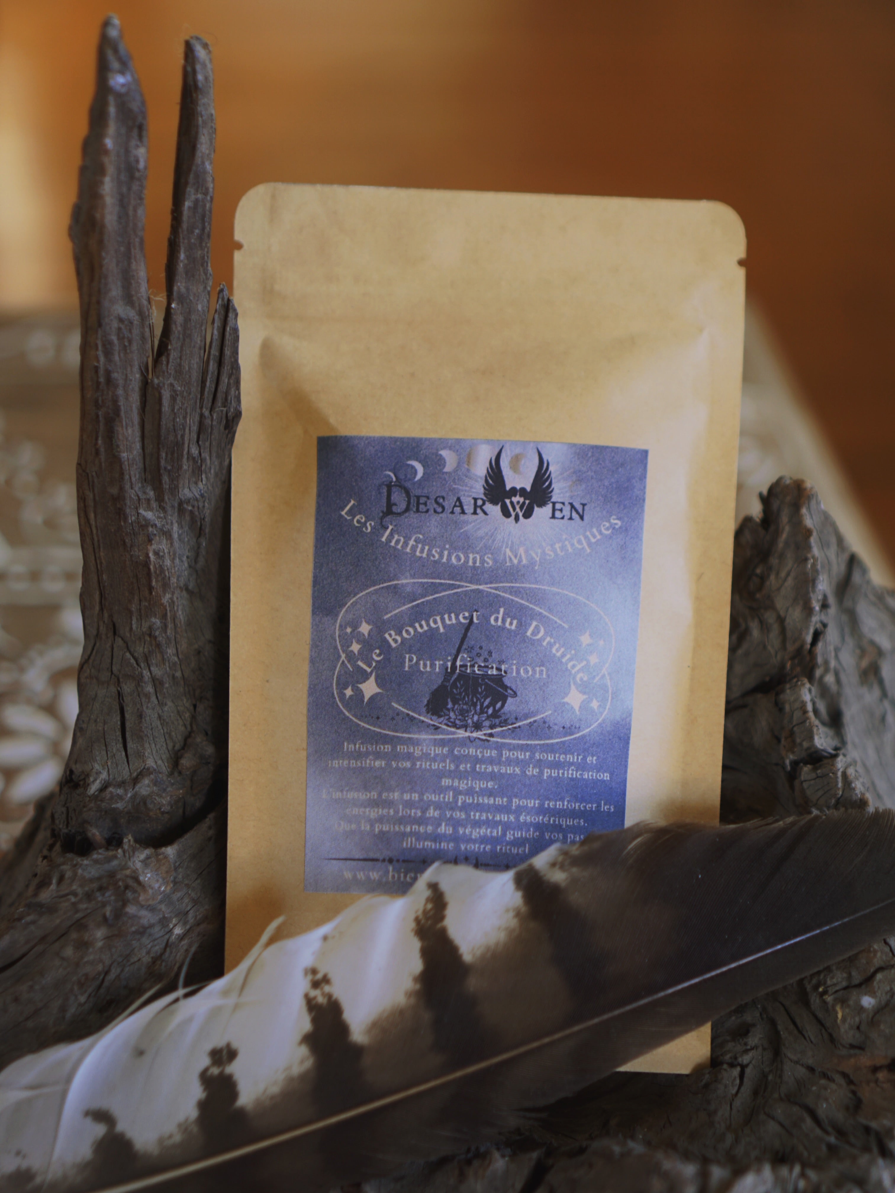 DER BLUMENSTRAUẞ DER DRUIDEN Ritual Kräutertee  REINIGUNG