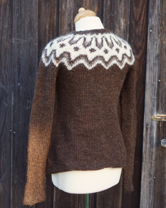 Iceland Knit  Sweater - Cocoa