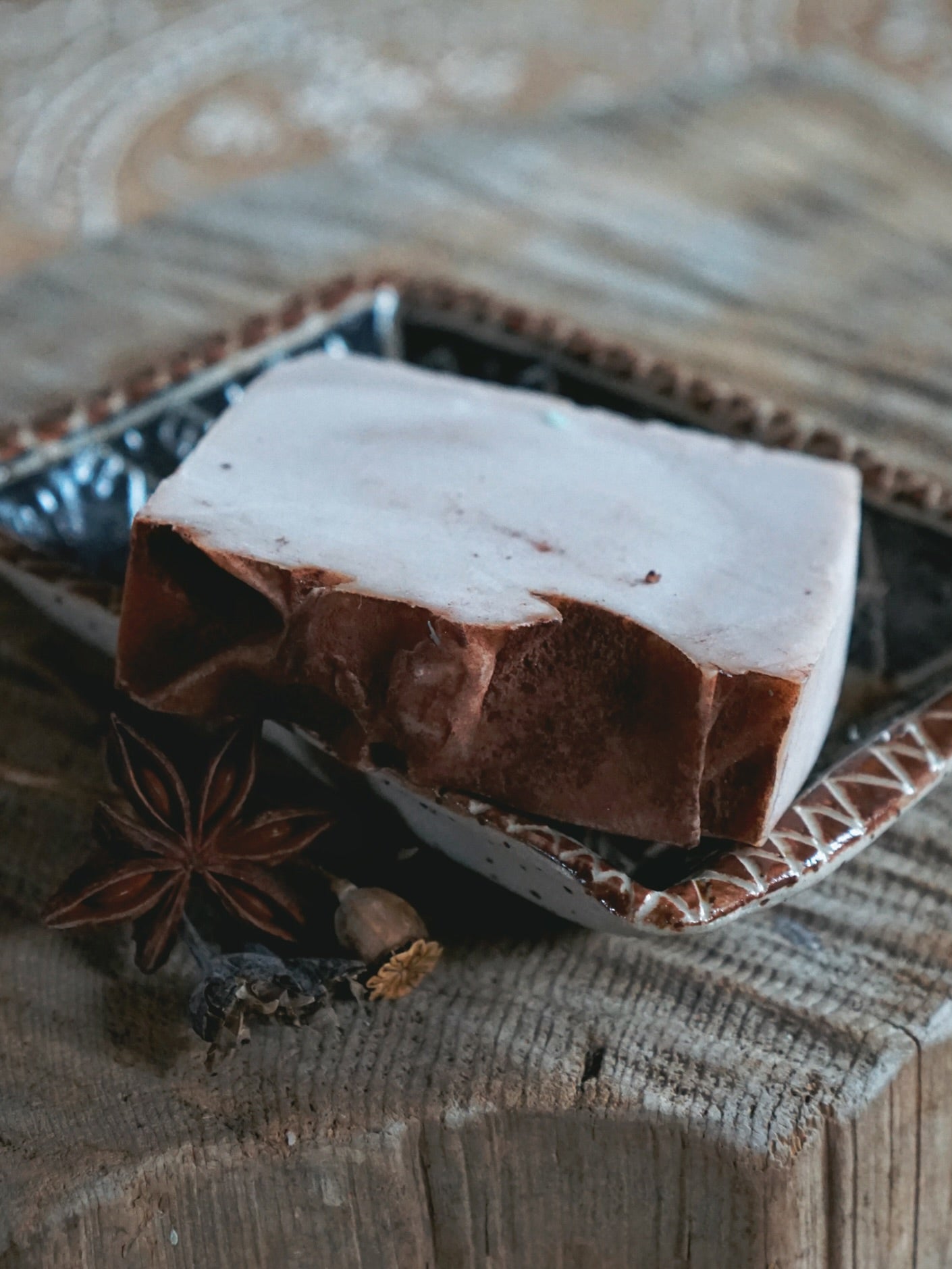 Zimtstern Seife