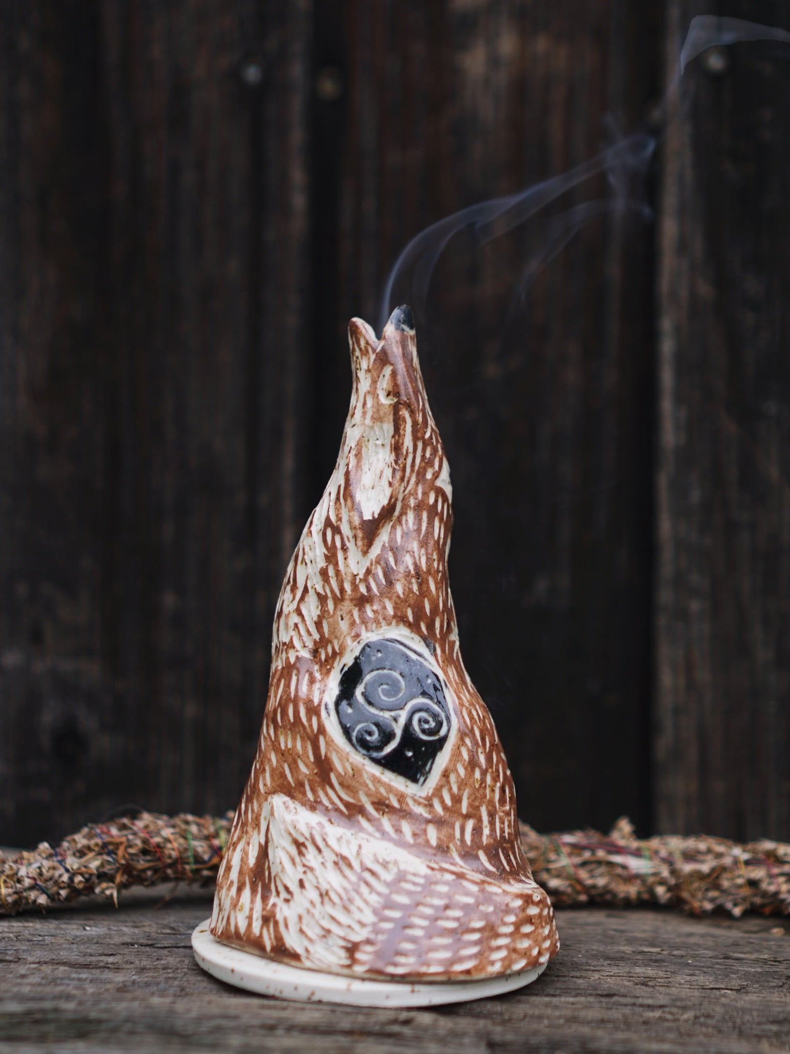 Fox Incense Burner