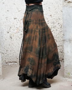 Ella Maxi Dance Skirt - Black Soil