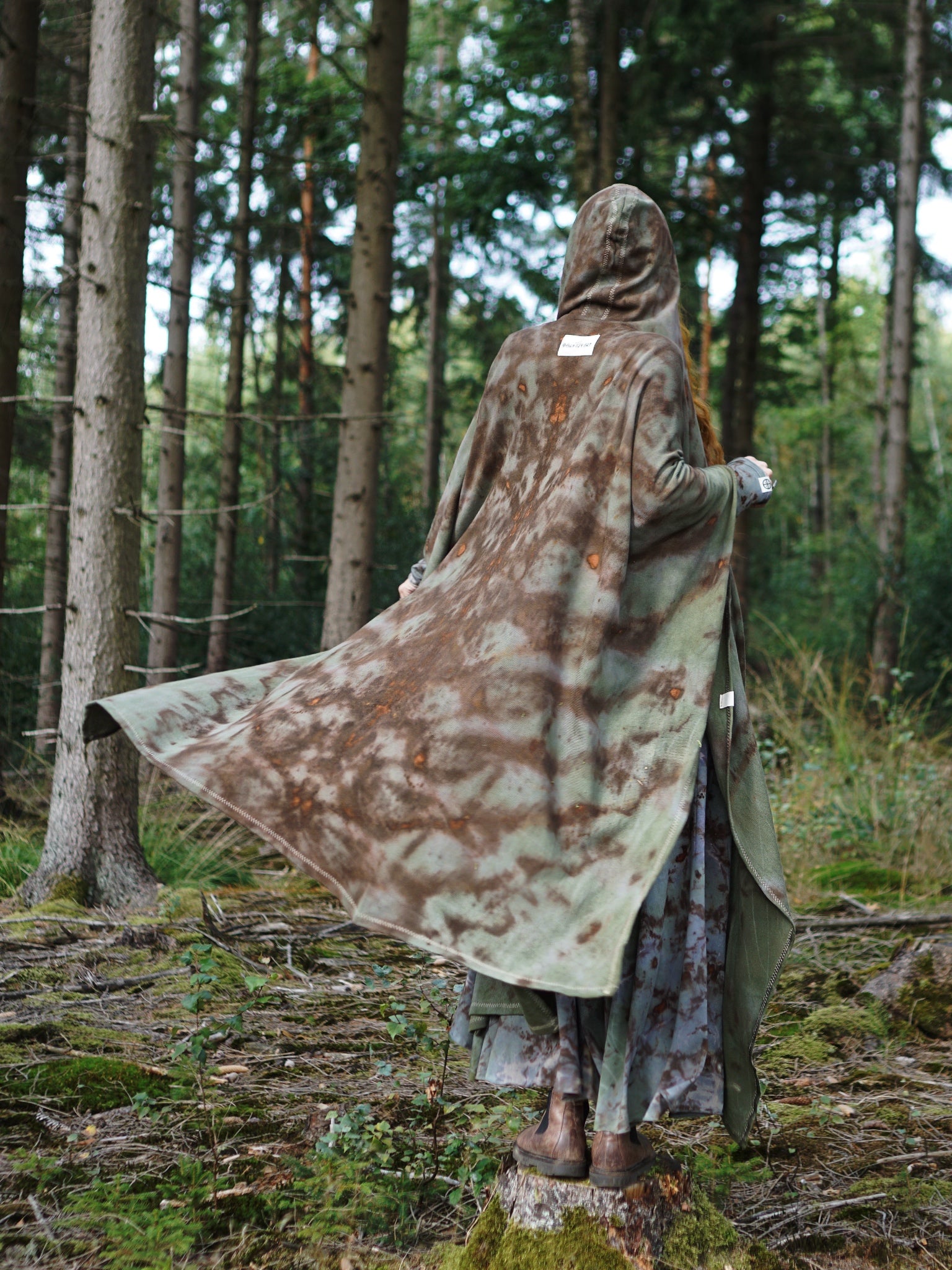 Natural Habitat Poncho - Mineral Copper Flakes