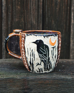 Big Raven Mug
